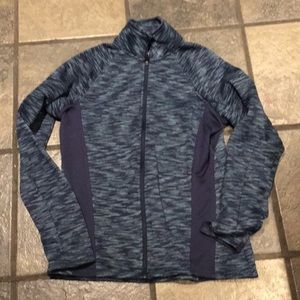 Athletic full zip lightweight jacket